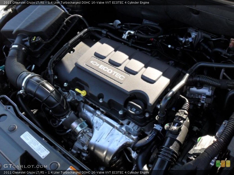 1.4 Liter Turbocharged DOHC 16-Valve VVT ECOTEC 4 Cylinder Engine for the 2011 Chevrolet Cruze #44337010