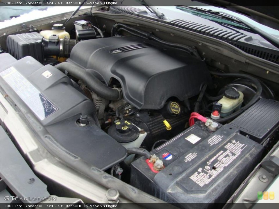 4.6 Liter SOHC 16-Valve V8 Engine for the 2002 Ford Explorer #44348286