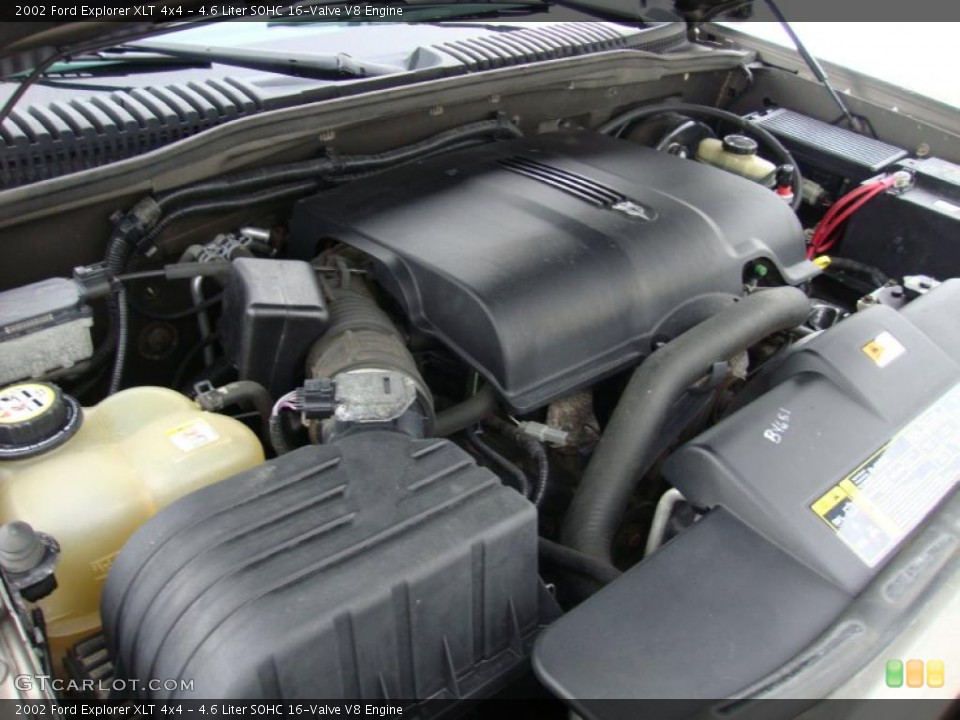 4.6 Liter SOHC 16-Valve V8 Engine for the 2002 Ford Explorer #44348302