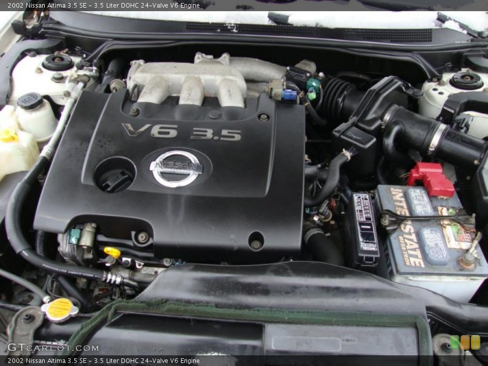 3.5 Liter DOHC 24-Valve V6 Engine for the 2002 Nissan Altima #44349042