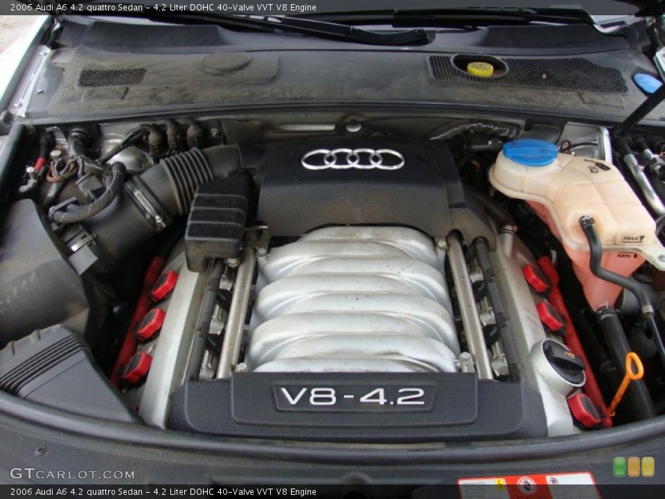 4.2 Liter DOHC 40-Valve VVT V8 Engine for the 2006 Audi A6 #44349878