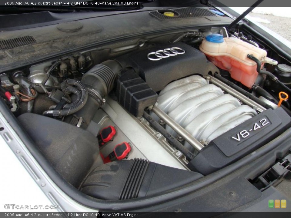 4.2 Liter DOHC 40-Valve VVT V8 Engine for the 2006 Audi A6 #44349906