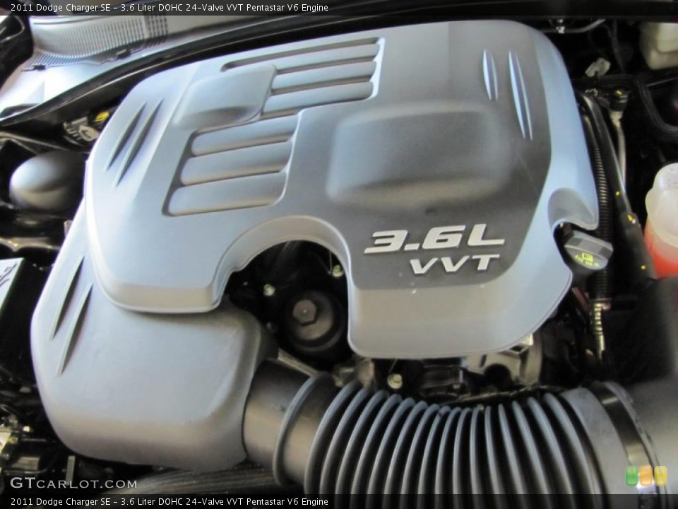 3.6 Liter DOHC 24-Valve VVT Pentastar V6 Engine for the 2011 Dodge Charger #44356764
