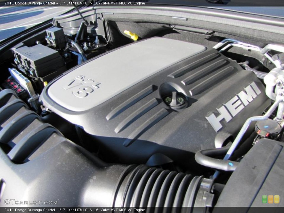 5.7 Liter HEMI OHV 16-Valve VVT MDS V8 Engine for the 2011 Dodge Durango #44359065