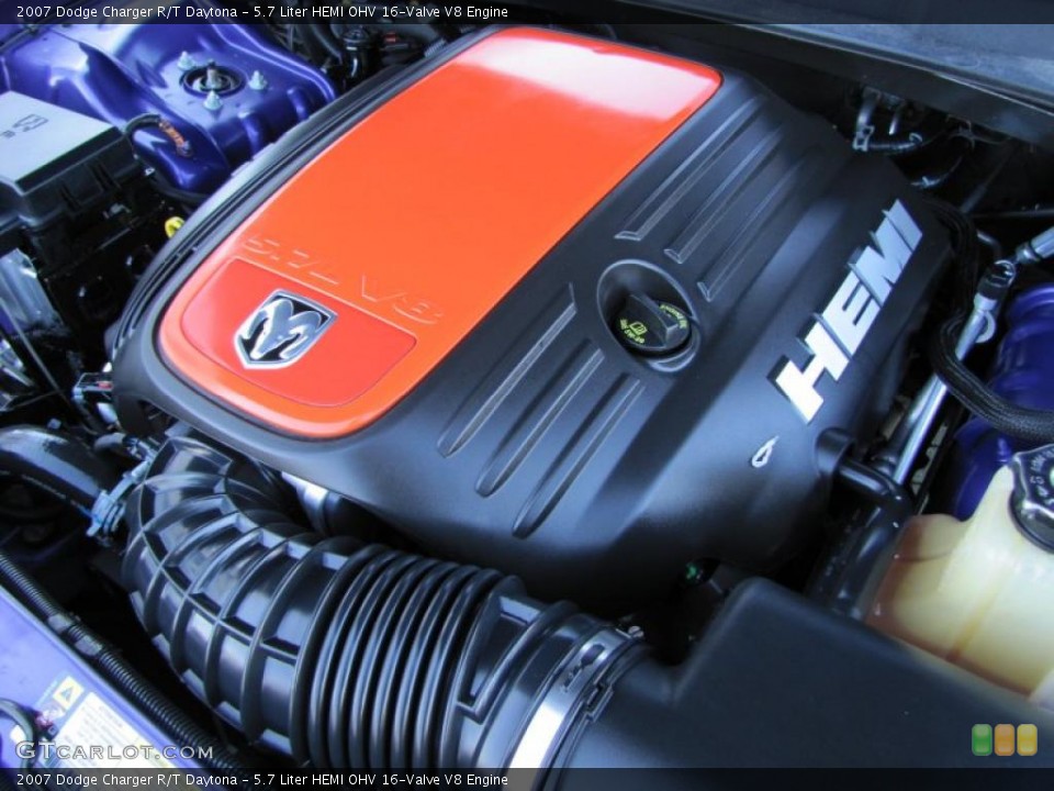 5.7 Liter HEMI OHV 16-Valve V8 Engine for the 2007 Dodge Charger #44360957
