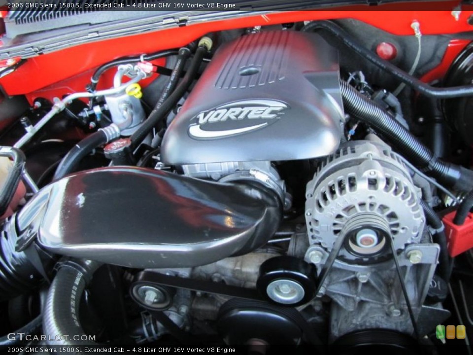 4.8 Liter OHV 16V Vortec V8 Engine for the 2006 GMC Sierra 1500 #44361853