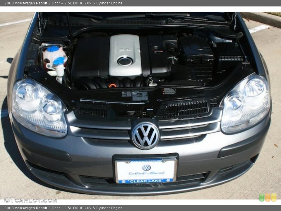 2.5L DOHC 20V 5 Cylinder Engine for the 2008 Volkswagen Rabbit #44364297