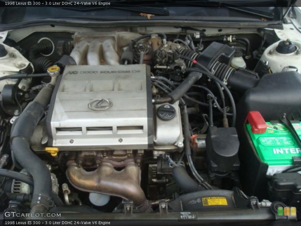 3.0 Liter DOHC 24-Valve V6 Engine for the 1998 Lexus ES #44369768