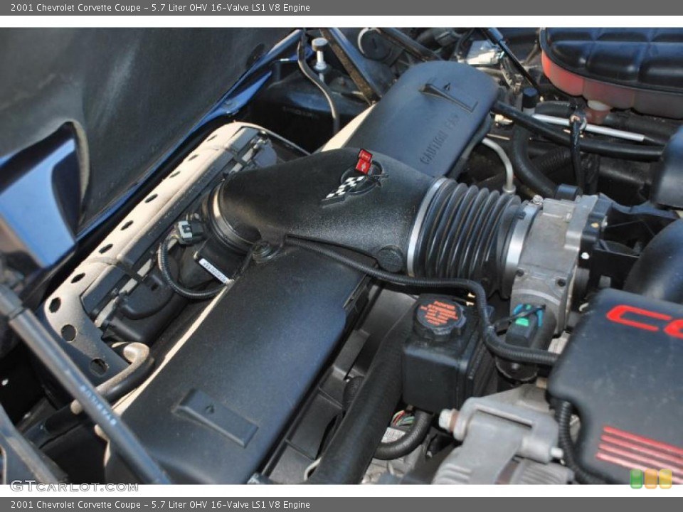 5.7 Liter OHV 16-Valve LS1 V8 Engine for the 2001 Chevrolet Corvette #44379508