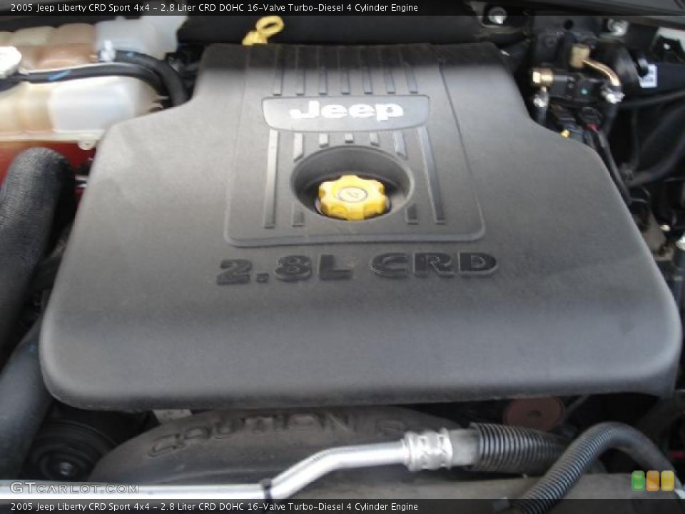 2.8 Liter CRD DOHC 16-Valve Turbo-Diesel 4 Cylinder Engine for the 2005 Jeep Liberty #44386735