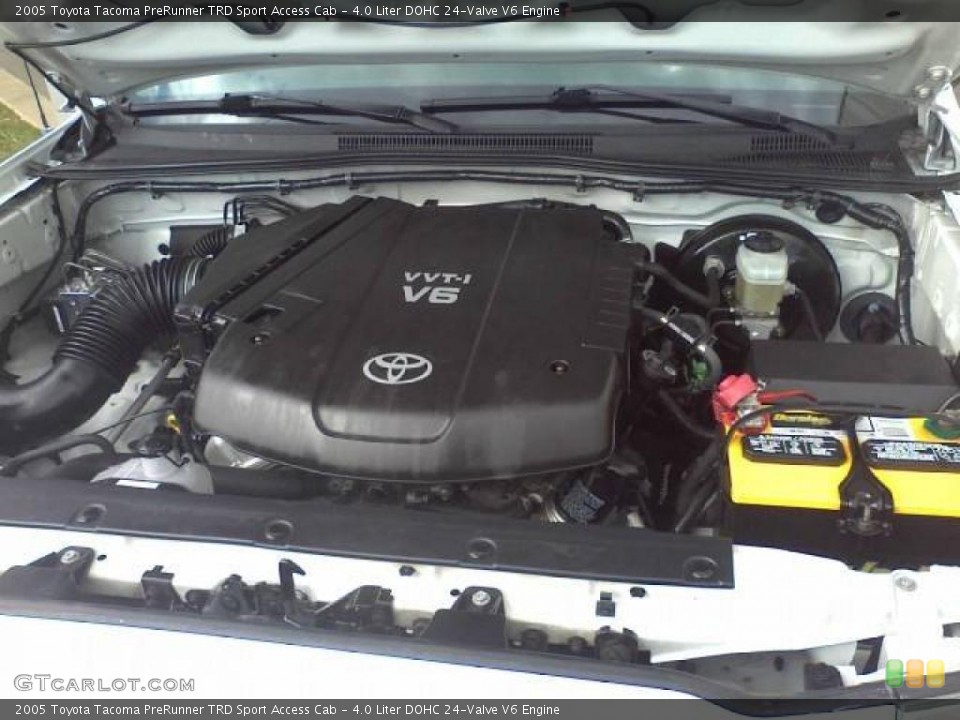 4.0 Liter DOHC 24-Valve V6 Engine for the 2005 Toyota Tacoma #44429020