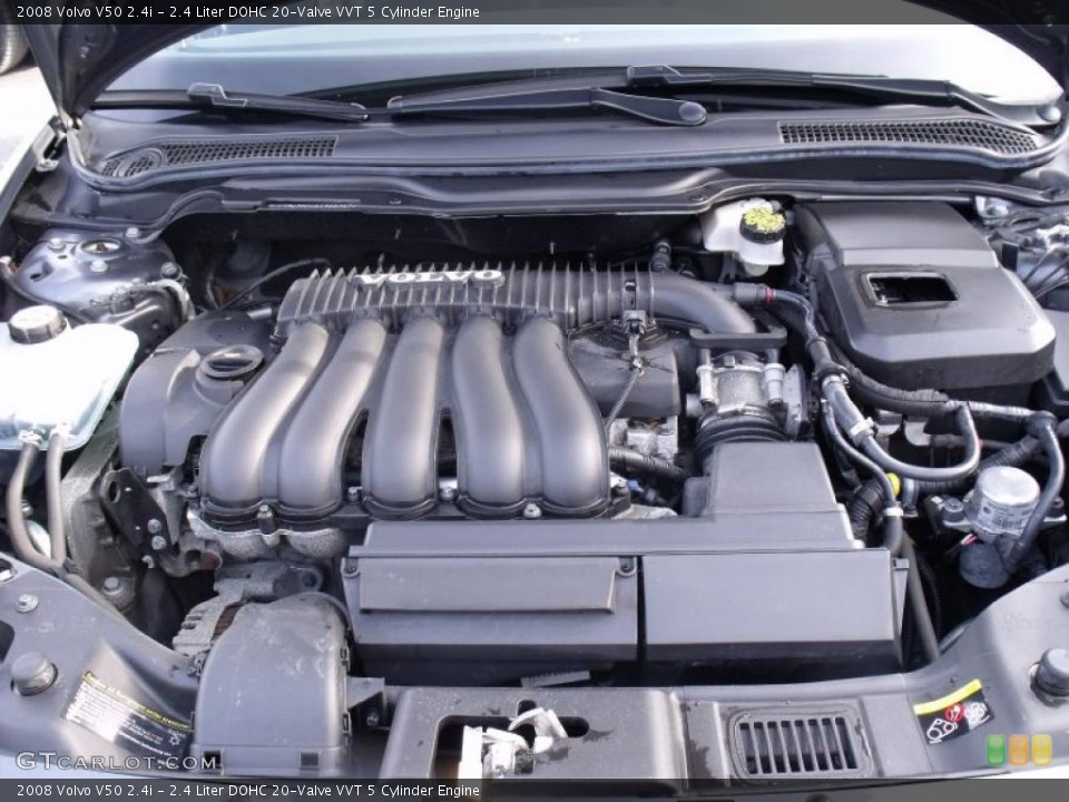 2.4 Liter DOHC 20-Valve VVT 5 Cylinder Engine for the 2008 Volvo V50 #44501018