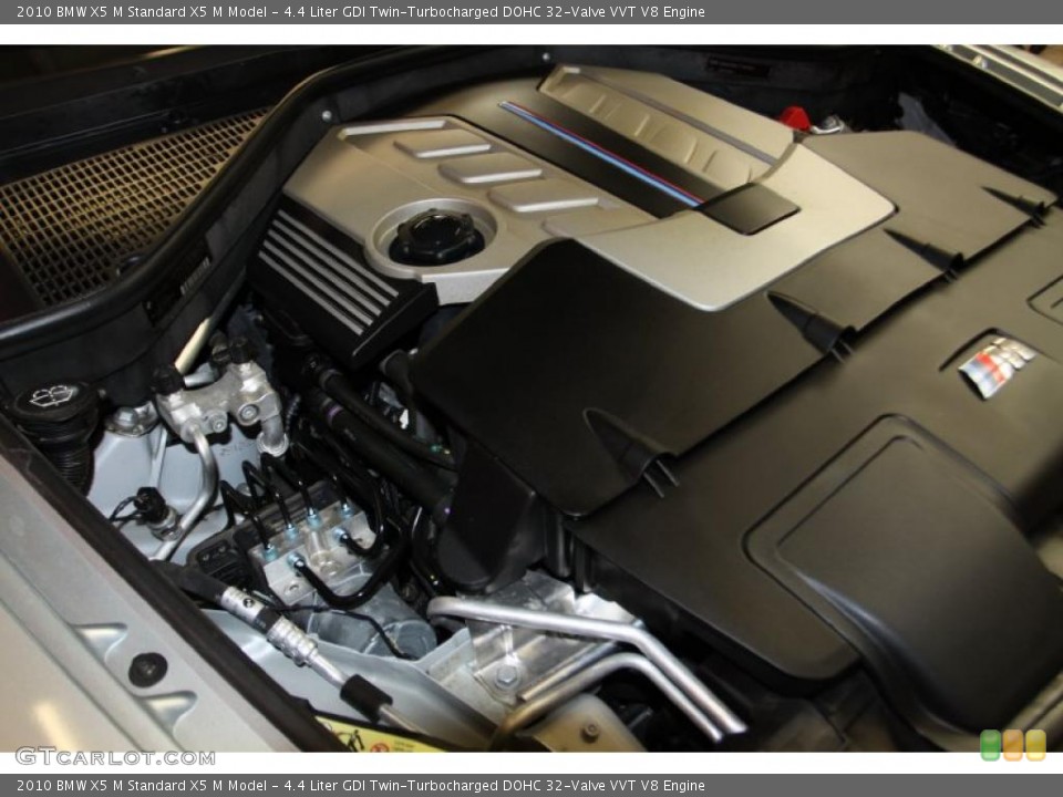 4.4 Liter GDI Twin-Turbocharged DOHC 32-Valve VVT V8 Engine for the 2010 BMW X5 M #44521715