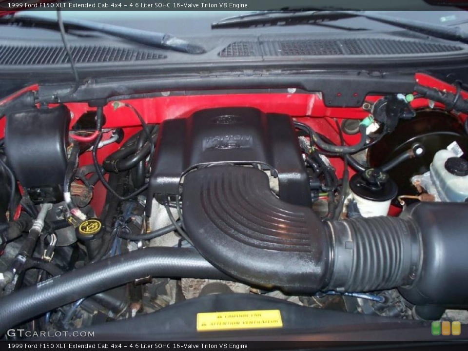 4.6 Liter SOHC 16-Valve Triton V8 Engine for the 1999 Ford F150 #44522099