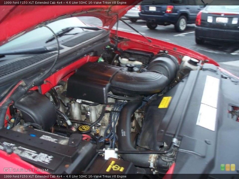 4.6 Liter SOHC 16-Valve Triton V8 Engine for the 1999 Ford F150 #44522107