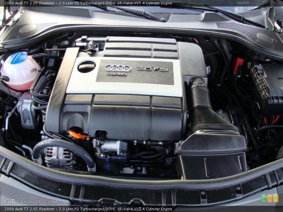 2.0 Liter FSI Turbocharged DOHC 16-Valve VVT 4 Cylinder Engine for the 2009 Audi TT #44562945