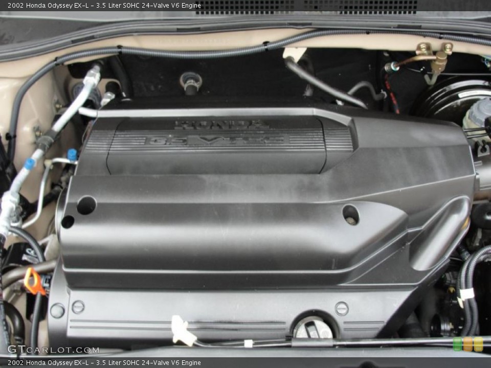 3.5 Liter SOHC 24-Valve V6 Engine for the 2002 Honda Odyssey #44565445