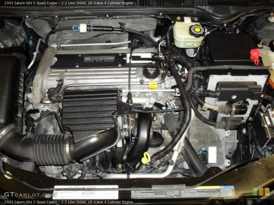 2.2 Liter DOHC 16-Valve 4 Cylinder Engine for the 2003 Saturn ION #44566053