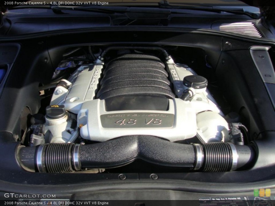 4.8L DFI DOHC 32V VVT V8 Engine for the 2008 Porsche Cayenne #44566277
