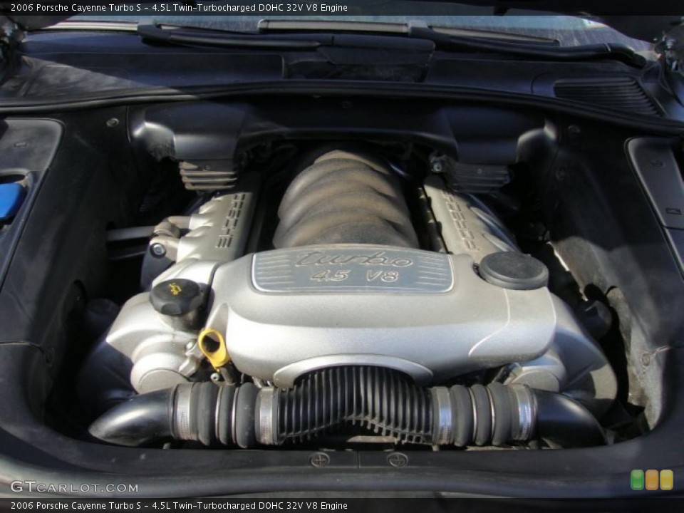 4.5L Twin-Turbocharged DOHC 32V V8 Engine for the 2006 Porsche Cayenne #44566928