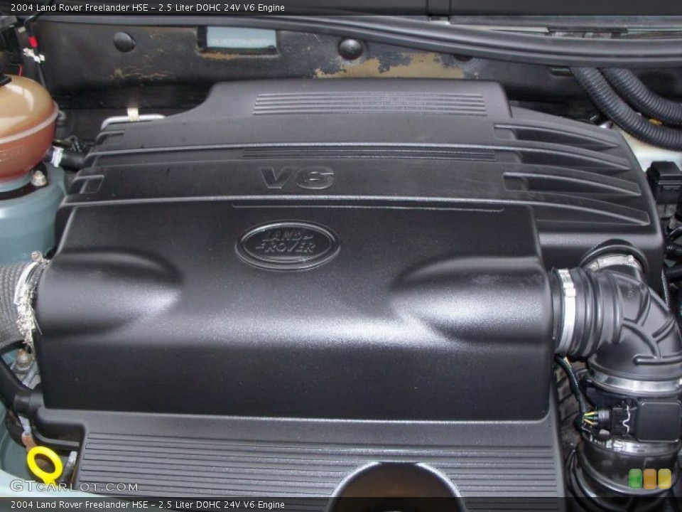 2.5 Liter DOHC 24V V6 2004 Land Rover Freelander Engine