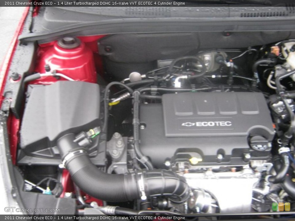 1.4 Liter Turbocharged DOHC 16-Valve VVT ECOTEC 4 Cylinder Engine for the 2011 Chevrolet Cruze #44585429