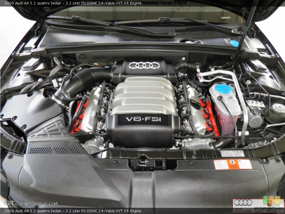 3.2 Liter FSI DOHC 24-Valve VVT V6 Engine for the 2009 Audi A4 #44587990