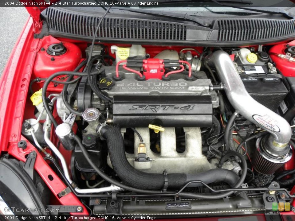 2.4 Liter Turbocharged DOHC 16-Valve 4 Cylinder Engine for the 2004 Dodge Neon #44592135