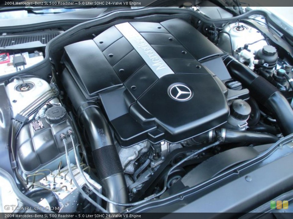 5.0 Liter SOHC 24-Valve V8 Engine for the 2004 Mercedes-Benz SL #44592447