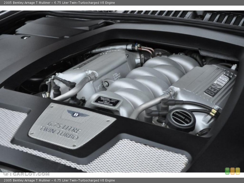 6.75 Liter Twin-Turbocharged V8 Engine for the 2005 Bentley Arnage #44596257