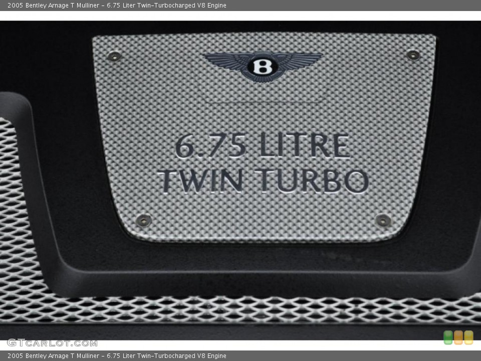 6.75 Liter Twin-Turbocharged V8 Engine for the 2005 Bentley Arnage #44596269