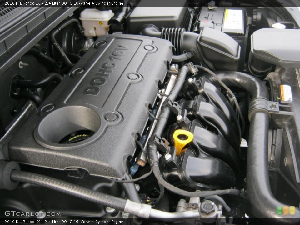 2.4 Liter DOHC 16-Valve 4 Cylinder Engine for the 2010 Kia Rondo #44602072