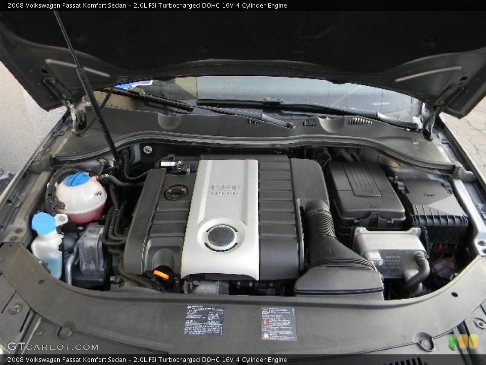 2.0L FSI Turbocharged DOHC 16V 4 Cylinder Engine for the 2008 Volkswagen Passat #44621167