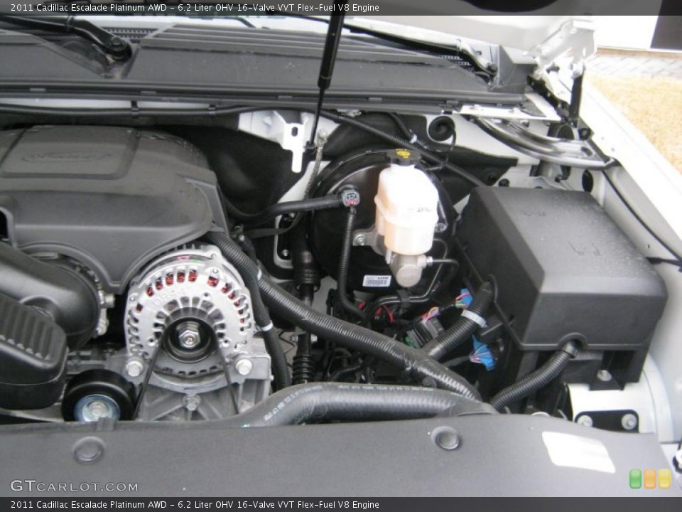 6.2 Liter OHV 16-Valve VVT Flex-Fuel V8 Engine for the 2011 Cadillac Escalade #44633706