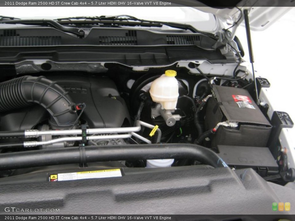 5.7 Liter HEMI OHV 16-Valve VVT V8 Engine for the 2011 Dodge Ram 2500 HD #44634130