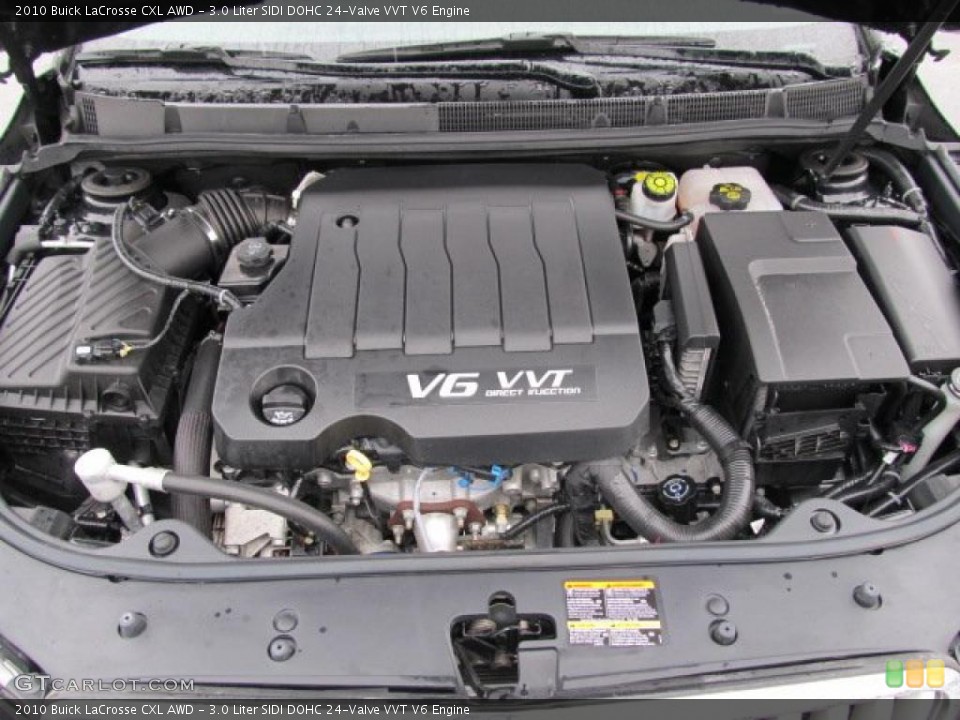 3.0 Liter SIDI DOHC 24-Valve VVT V6 Engine for the 2010 Buick LaCrosse #44636758