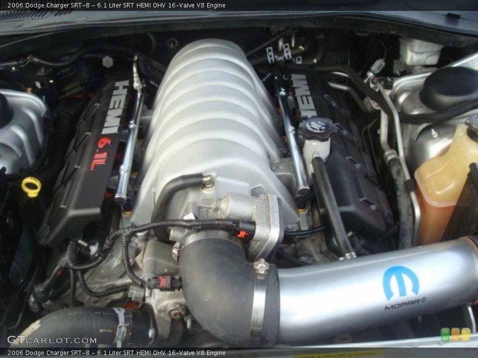 6.1 Liter SRT HEMI OHV 16-Valve V8 Engine for the 2006 Dodge Charger #44656043