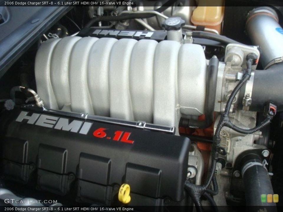 6.1 Liter SRT HEMI OHV 16-Valve V8 Engine for the 2006 Dodge Charger #44656095