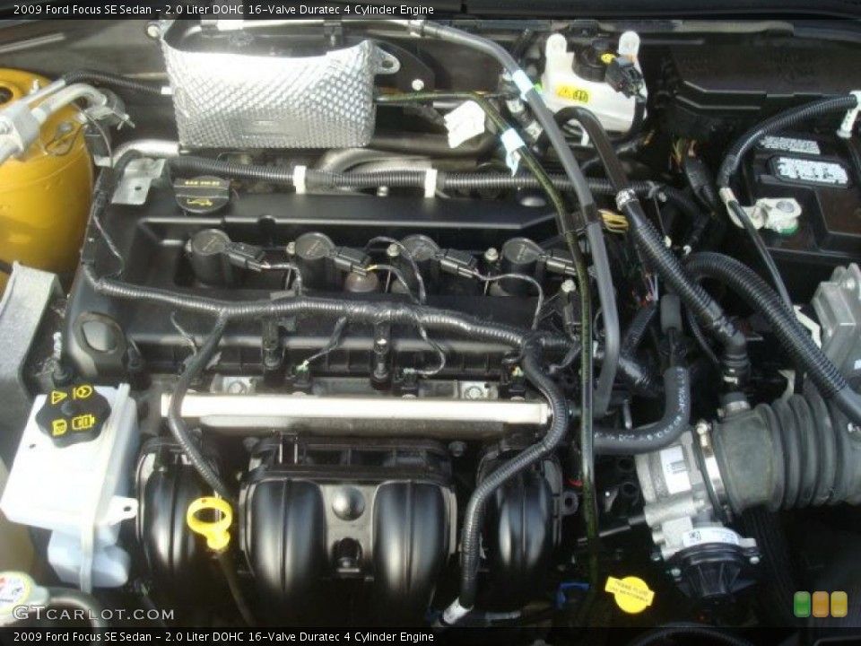 2.0 Liter DOHC 16-Valve Duratec 4 Cylinder Engine for the 2009 Ford Focus #44660615