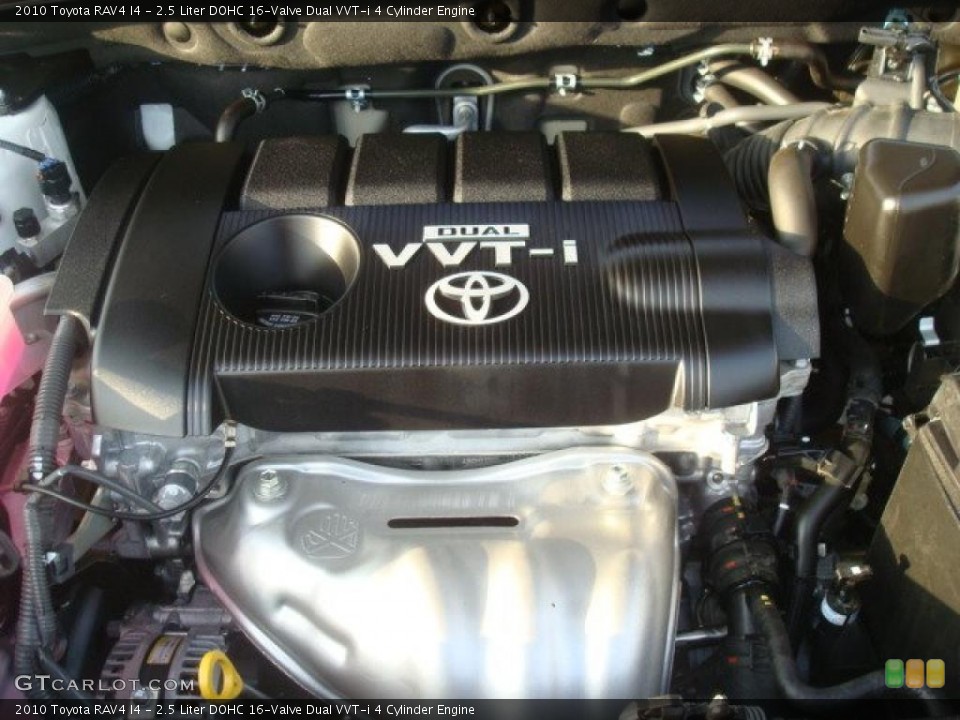 2.5 Liter DOHC 16-Valve Dual VVT-i 4 Cylinder Engine for the 2010 Toyota RAV4 #44661703