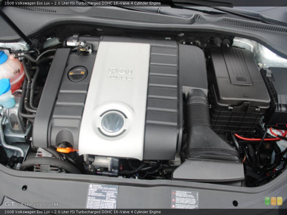 2.0 Liter FSI Turbocharged DOHC 16-Valve 4 Cylinder Engine for the 2008 Volkswagen Eos #44662967