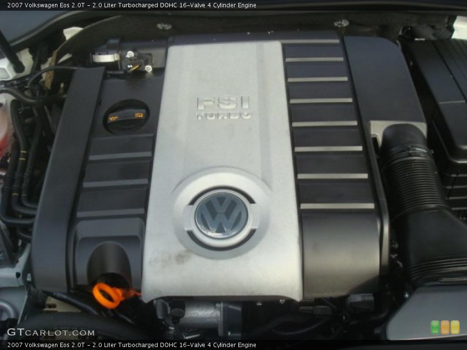 2.0 Liter Turbocharged DOHC 16-Valve 4 Cylinder Engine for the 2007 Volkswagen Eos #44663743