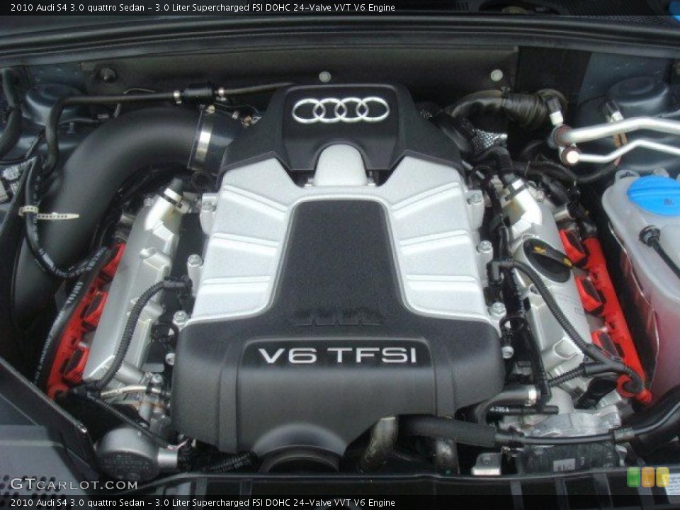 3.0 Liter Supercharged FSI DOHC 24-Valve VVT V6 Engine for the 2010 Audi S4 #44667347