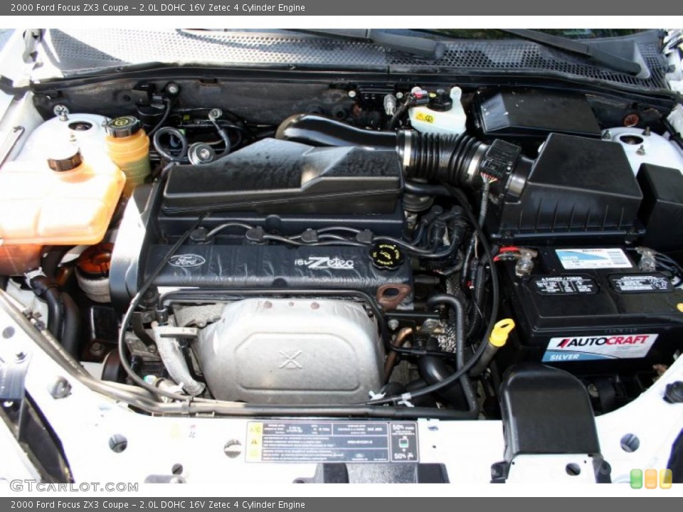 2.0L DOHC 16V Zetec 4 Cylinder Engine for the 2000 Ford Focus #44668583