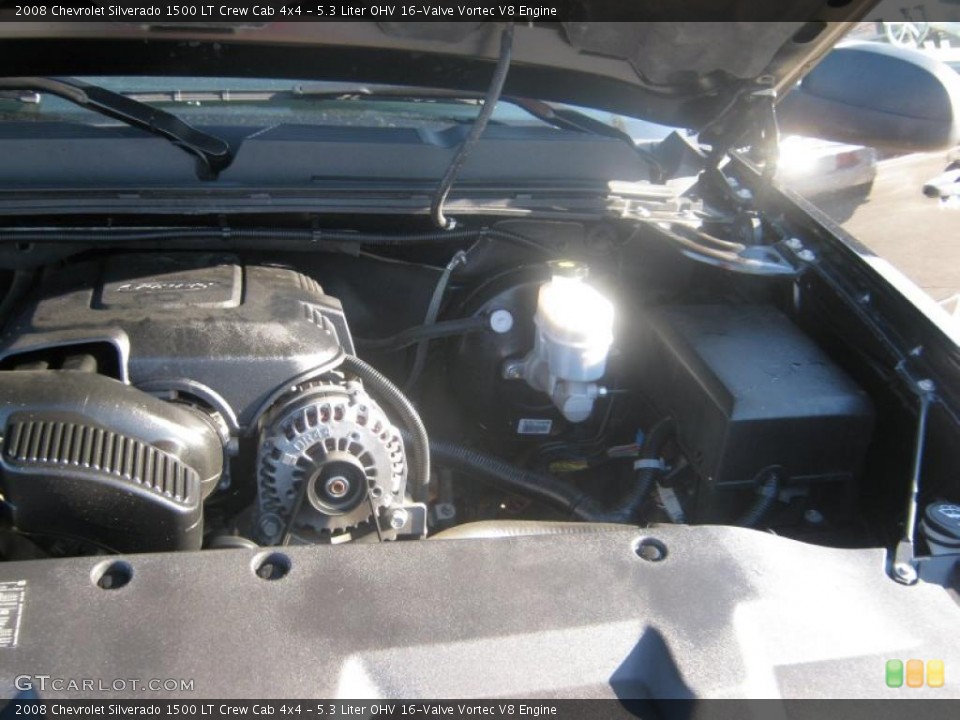 5.3 Liter OHV 16-Valve Vortec V8 Engine for the 2008 Chevrolet Silverado 1500 #44668719