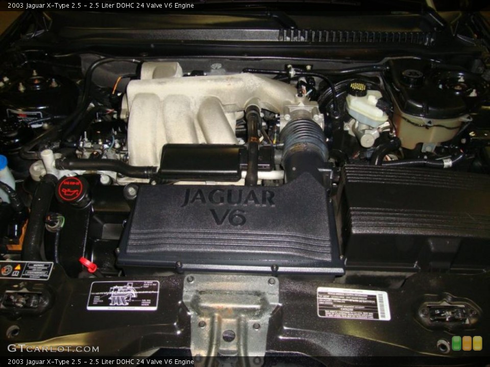 2.5 Liter DOHC 24 Valve V6 Engine for the 2003 Jaguar X-Type #44672183
