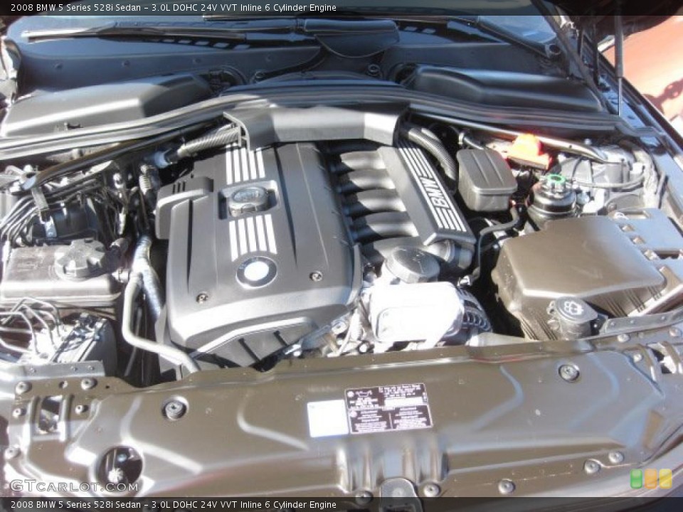 3.0L DOHC 24V VVT Inline 6 Cylinder Engine for the 2008 BMW 5 Series #44677631