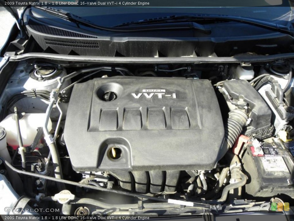 1.8 Liter DOHC 16-Valve Dual VVT-i 4 Cylinder Engine for the 2009 Toyota Matrix #44687144