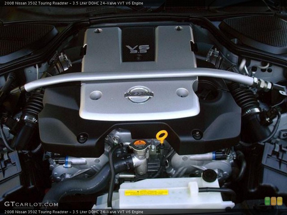 3.5 Liter DOHC 24-Valve VVT V6 Engine for the 2008 Nissan 350Z #44696149