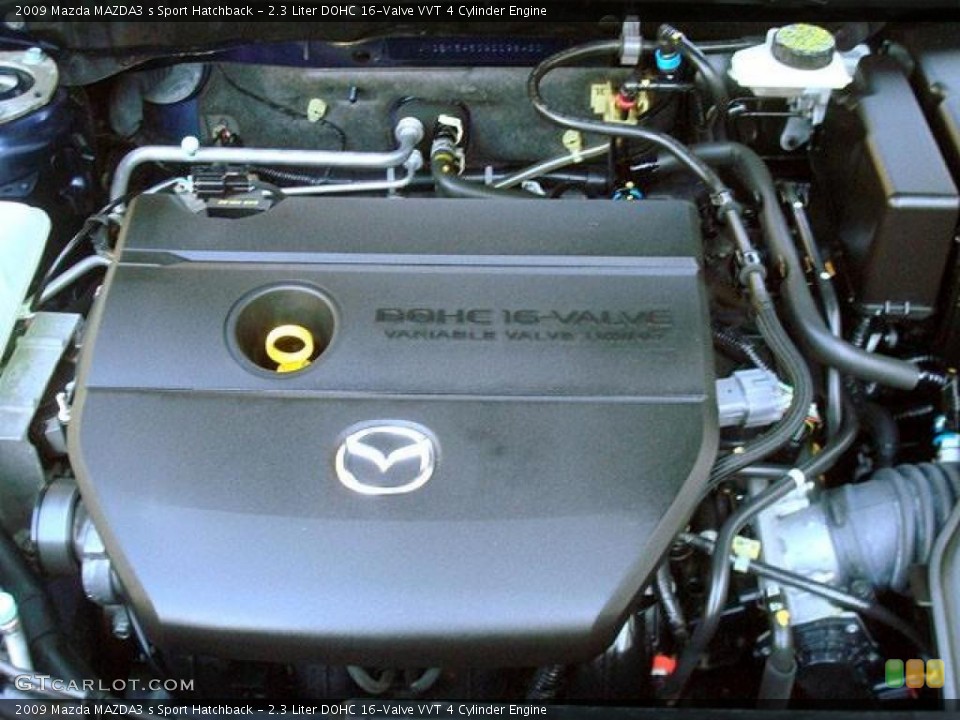 2.3 Liter DOHC 16-Valve VVT 4 Cylinder Engine for the 2009 Mazda MAZDA3 #44697865